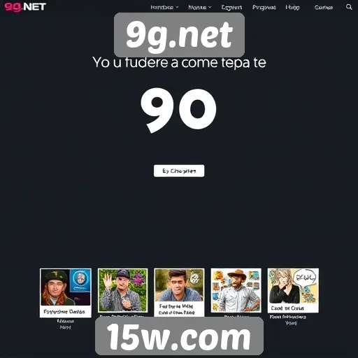 História do desenvolvimento do site 9g.net