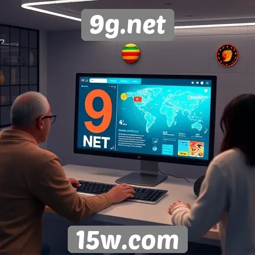 Exploração dos recursos de interação no 9g.net